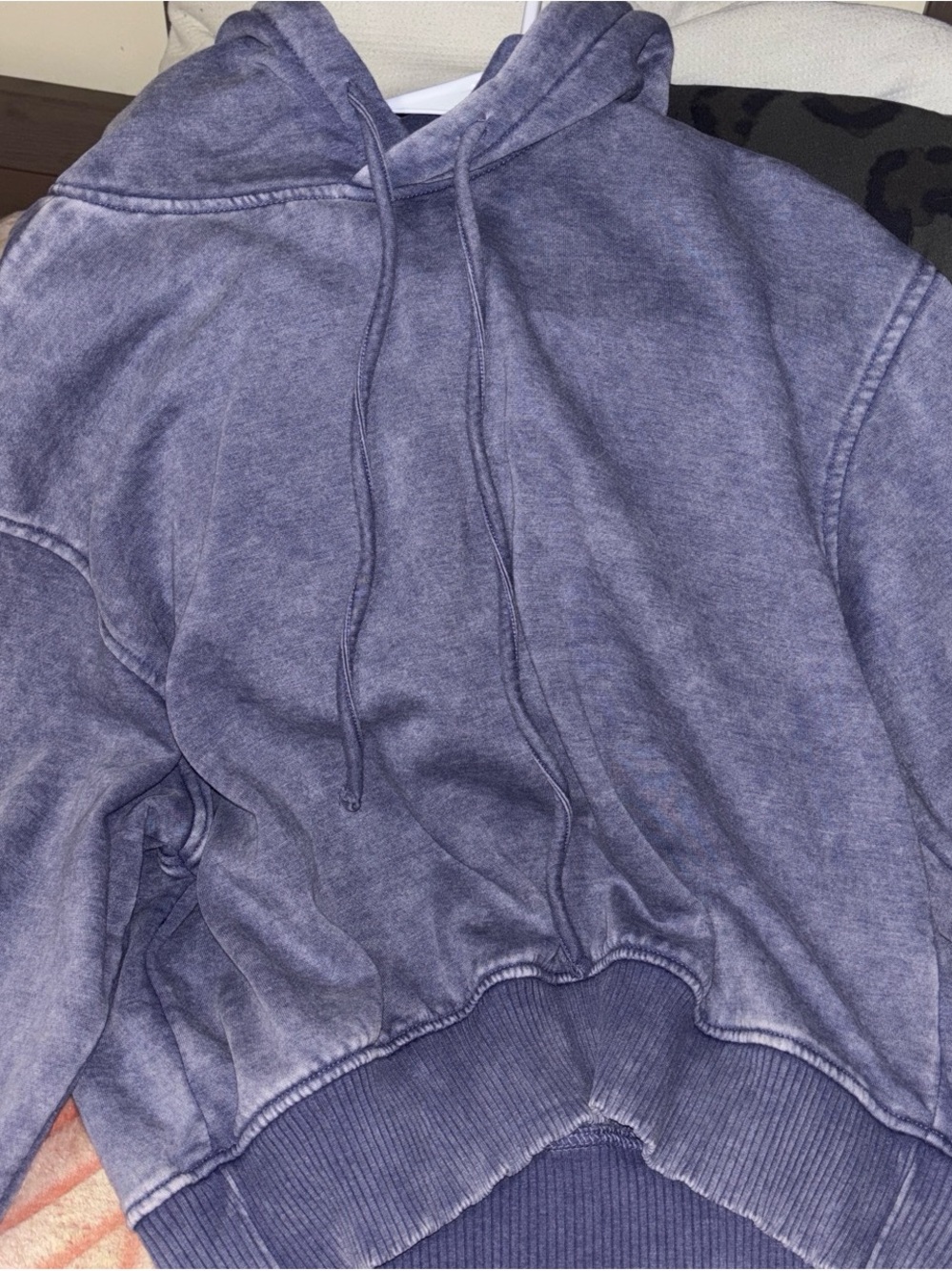 Zenana Outfitters Faded Lavender Pullover Hoodie - Lavender